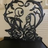 jack and sally key holder envolope - Thumbnail 4