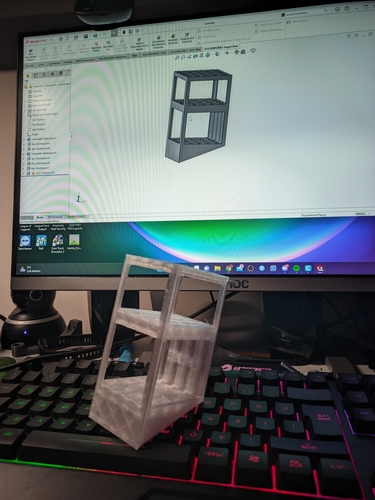 3D Printed paint brush box by IlyasK. MA | Pinshape