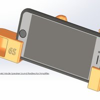 Auggie's iPhone 7, 6 and 6S cradle with  w sound amplifier - Thumbnail 4