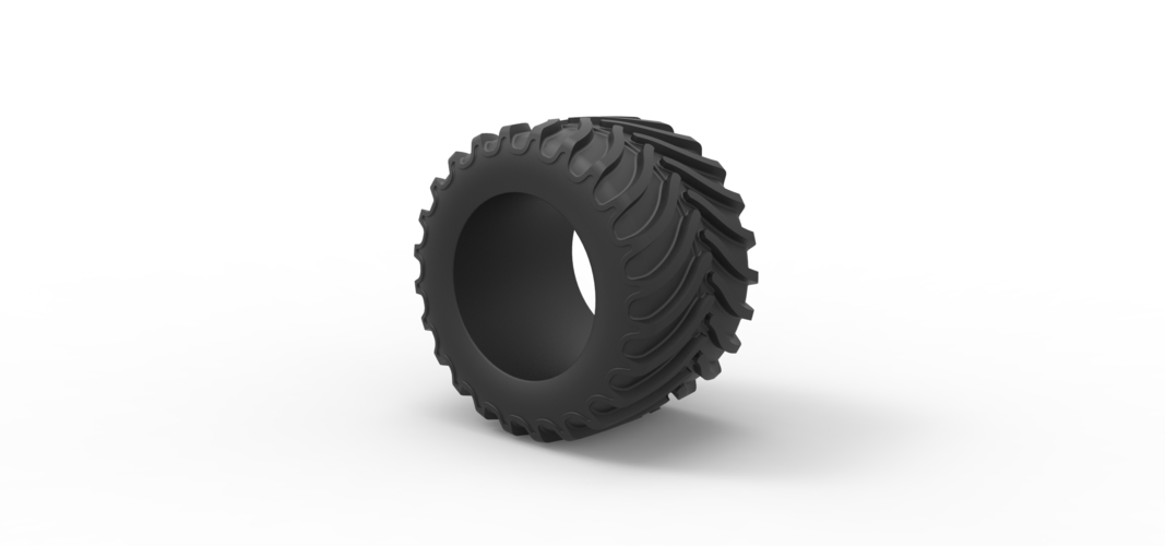 Tractor tire 11 Scale 1:25 3D Print 507585