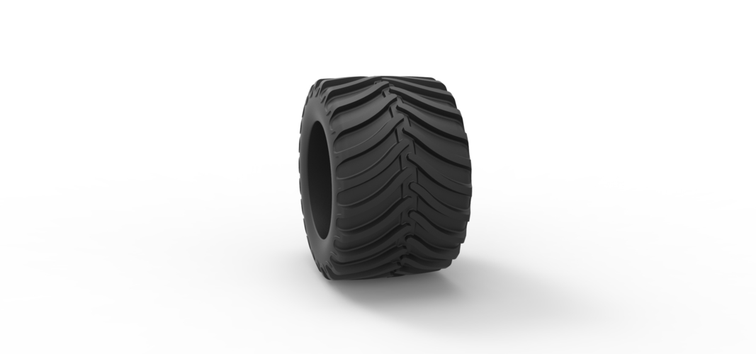 Tractor tire 11 Scale 1:25 3D Print 507586