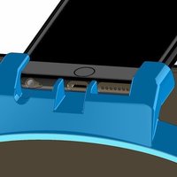 Auggie's iPhone 7 PLUS, 6 PLUS or 6S PLUS cradle w sound amp - Thumbnail 6