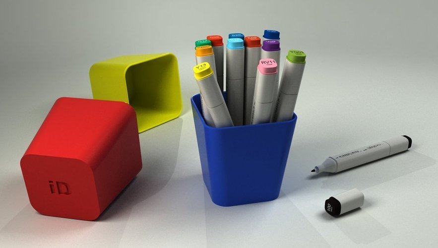 Copic Marker Container 3D Print 50783