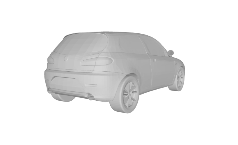 Alfa Romeo 147 TI 3D Print 507843