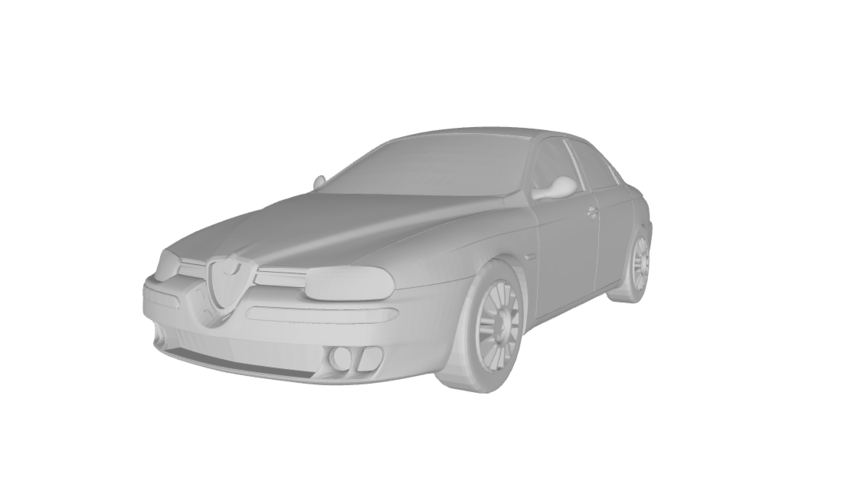 Alfa Romeo 156 3D Print 507845