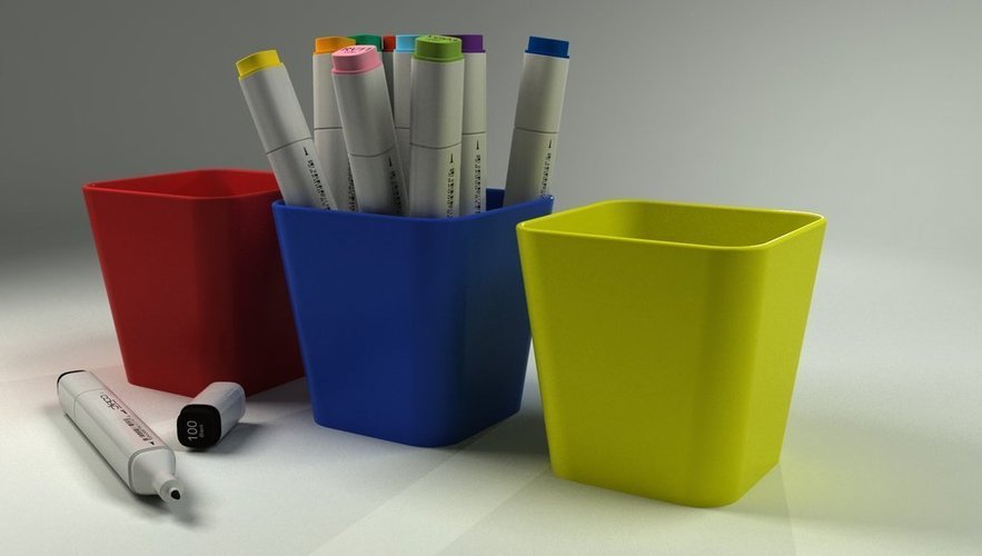 Copic Marker Container 3D Print 50785