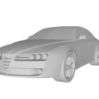 Small Alfa Romeo 159 3D Printing 507850