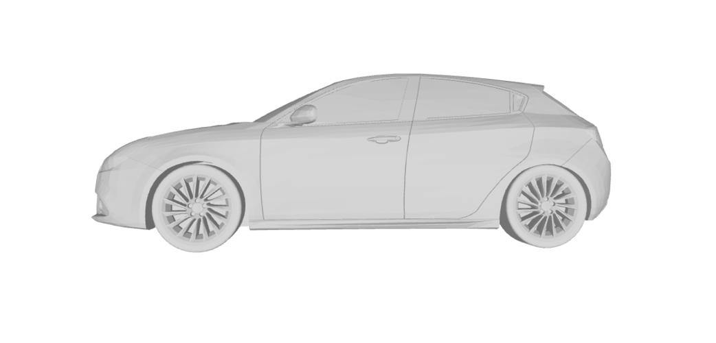 Alfa Romeo Giulietta QV 3D Print 507851