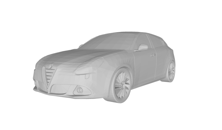 Alfa Romeo Giulietta QV 3D Print 507853