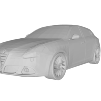 Small Alfa Romeo Giulietta QV 3D Printing 507853