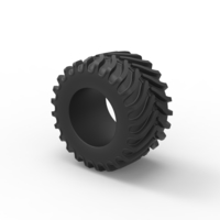 Tractor tire 12 Scale 1:25 - Thumbnail 7