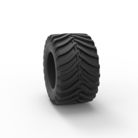 Tractor tire 12 Scale 1:25 - Thumbnail 8