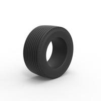 Super single semi tire 2 Scale 1:25 - Thumbnail 2