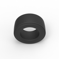 Super single semi tire 2 Scale 1:25 - Thumbnail 6