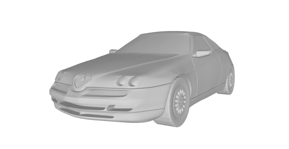 Alfa Romeo GTV 3D Print 507869