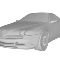 Small Alfa Romeo GTV 3D Printing 507869