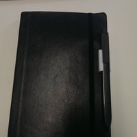 Moleskin book clip to suit mole skin click pen. - Thumbnail 1