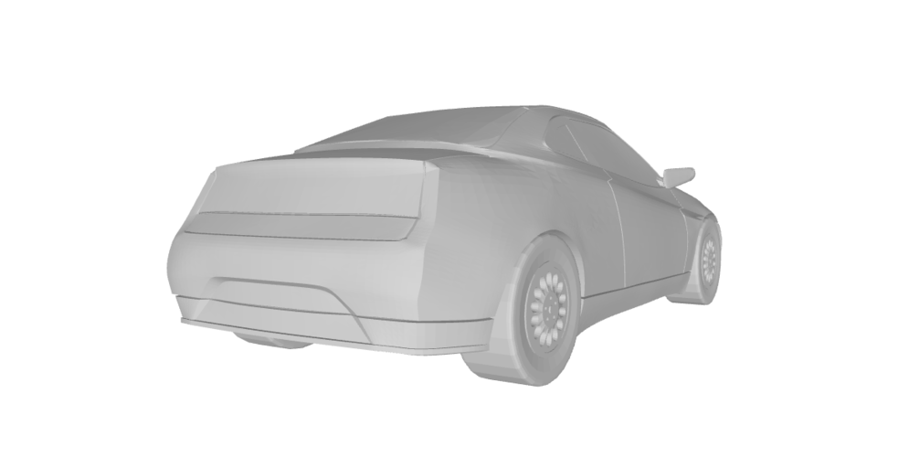 Alfa Romeo GTV 3D Print 507871