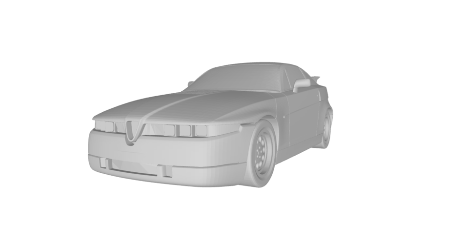 Alfa Romeo SZ 3D Print 507873