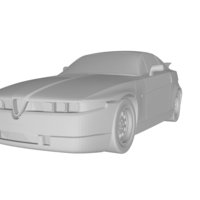 Small Alfa Romeo SZ 3D Printing 507873