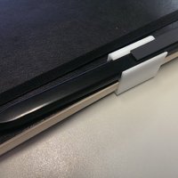 Moleskin book clip to suit mole skin click pen. - Thumbnail 2