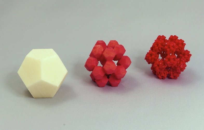Fractal Dodecahedra 3D Print 50791