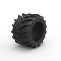 Tractor tire 13 Scale 1:25 - Thumbnail 2
