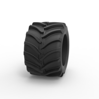Tractor tire 13 Scale 1:25 - Thumbnail 3