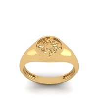 Sun Signet Ring R 199 - Thumbnail 2