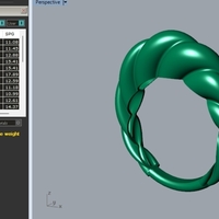 twisted Ring R 198 - Thumbnail 6