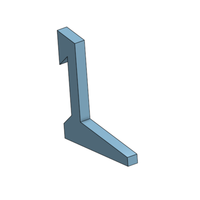Small Ripstick hook 3D Printing 507984