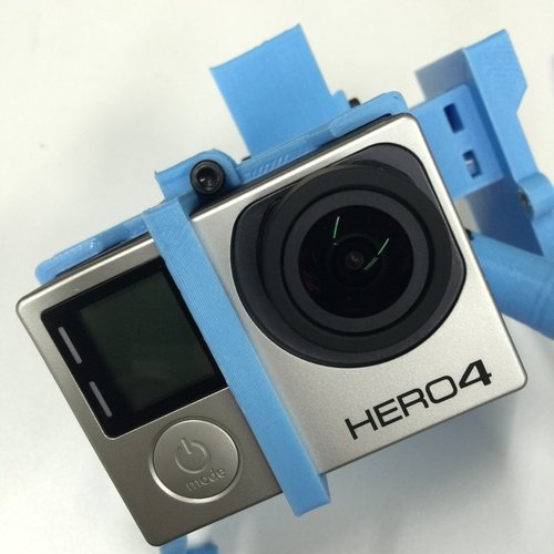 GoPro Her0 3/4 360 Spherical Rig 3D Print 50801