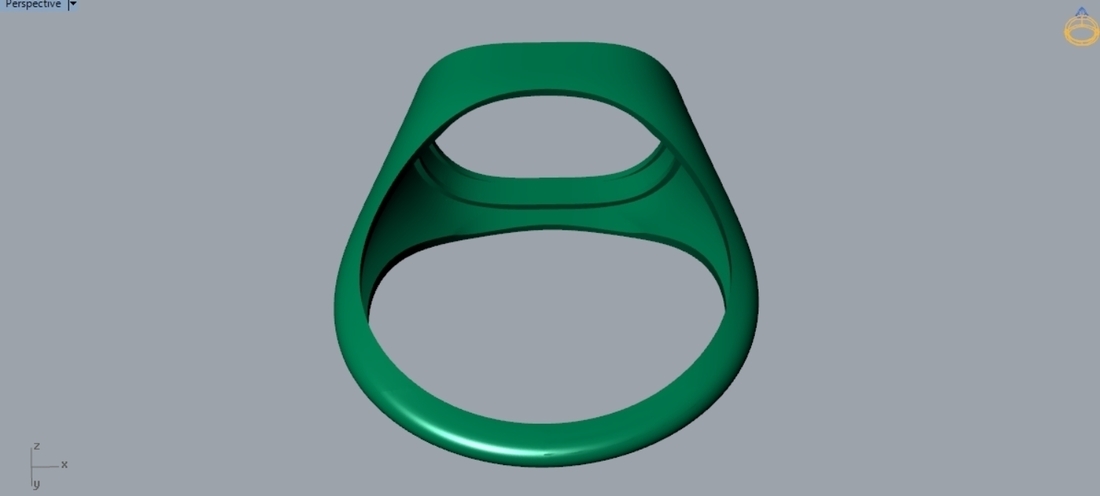 Signet Ring R 196 3D Print 508032