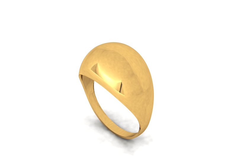 Gold Ring R 194