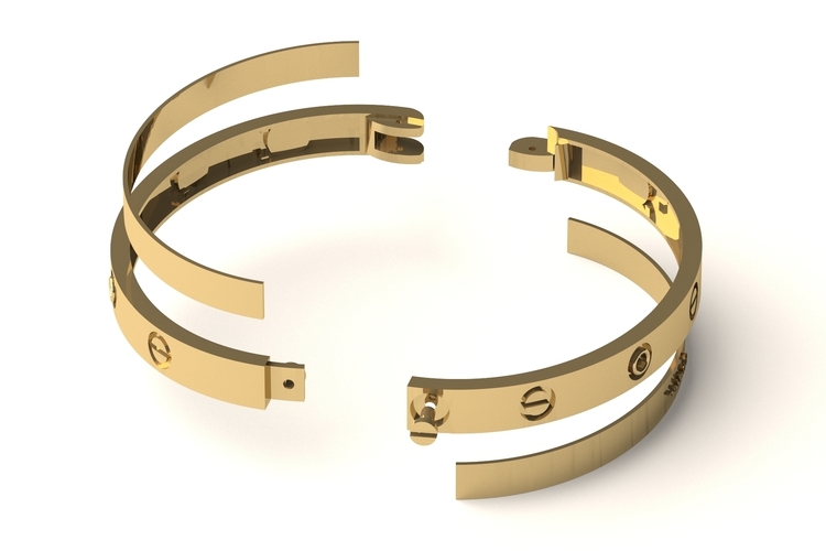 BRACELET UKRAINE Free 3D Model in Jewellery 3DExport