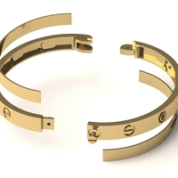 Love Bracelet with Screwdriver B 01 - Thumbnail 3