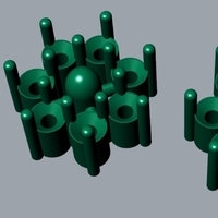 Flower Diamond Earring E 19 - Thumbnail 6