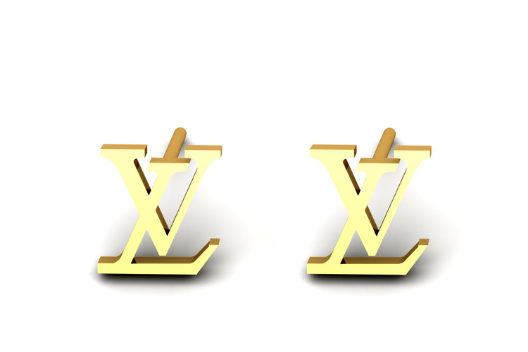 Louis Vuitton Gold Fashion Earrings for sale | eBay