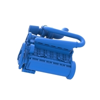 Diecast Turbo straight-six engine Scale 1:25 - Thumbnail 3