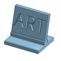 Art decor sign - Thumbnail 1