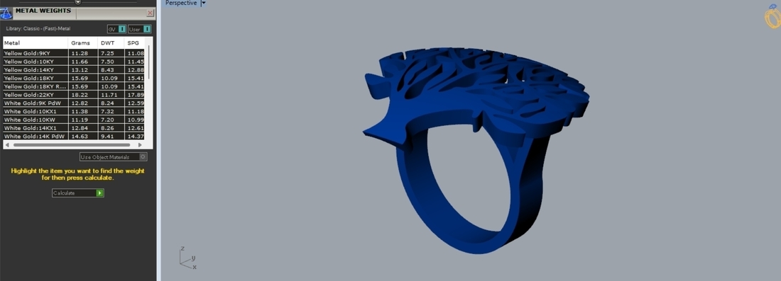 Tree Of Life Ring R 191 3D Print 508200