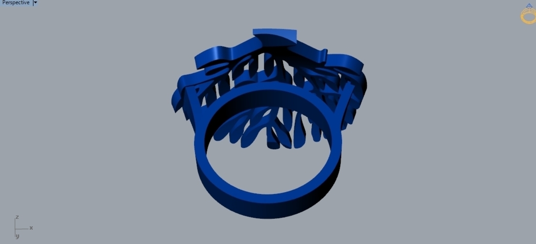 Tree Of Life Ring R 191 3D Print 508201