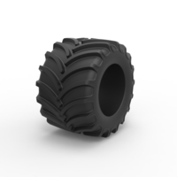 Tractor tire 14 Scale 1:25 - Thumbnail 2