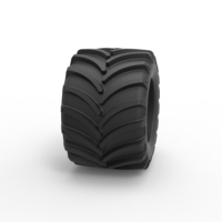 Tractor tire 14 Scale 1:25 - Thumbnail 3