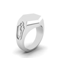 Hexagon Signet Ring R 188 - Thumbnail 3