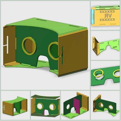 Google Cardboard kit upgrade 1 3D Print 50832