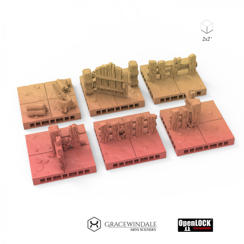 Town Streets Set 3D Print 508320