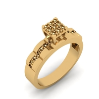 Engagement Diamond Ring R 186 - Thumbnail 3