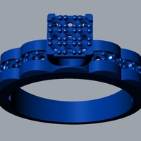 Engagement Diamond Ring R 186 - Thumbnail 6