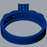 Engagement Diamond Ring R 186 - Thumbnail 7